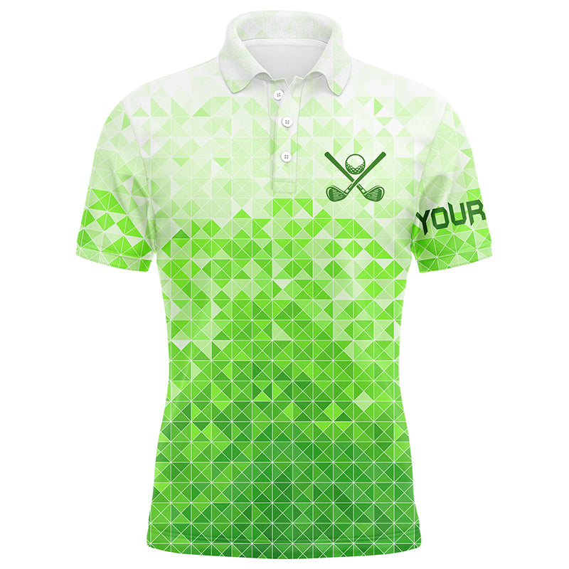 Personalisierte Herren Golf-Polohemden in Grün – Hochwertige Golfbekleidung N7138