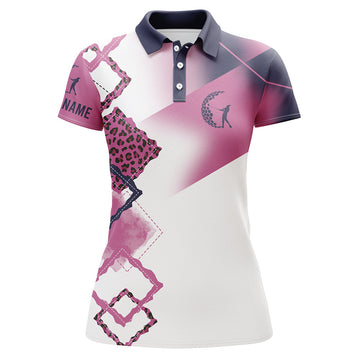 Personalisierte Damen 3D Golf Poloshirts in verschiedenen Farben - Individuelle Golfgeschenke für Sie N3475
