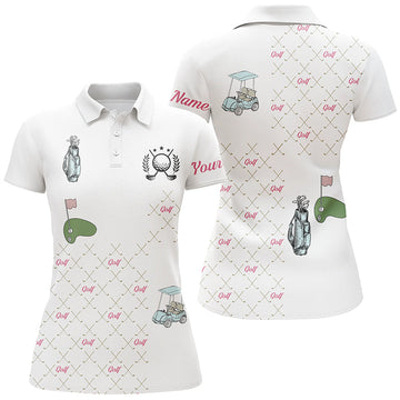 Personalisierte Golfclubs-Muster Damen Golf Poloshirt - Das perfekte Geschenk für Mütter N5240