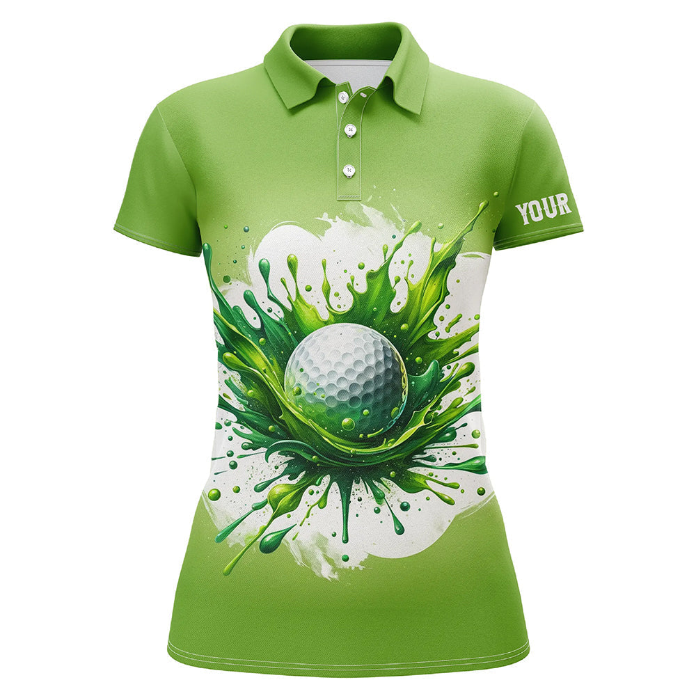 Individuelles Aquarell-Muster Golf Polo Shirt für Damen – Stilvolles Golfoberteil und das perfekte Geschenk für Golferinnen N7293