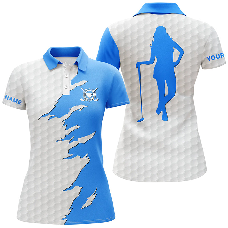 Personalisierte Damen Golf Poloshirts in verschiedenen Farben - Stylische Golfoberteile für Damen, das perfekte Geschenk für Golferinnen N4274