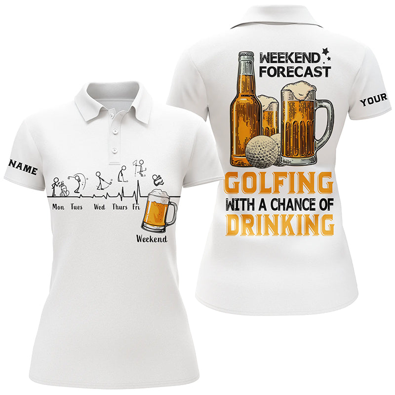Personalisierte Golf-Polo-Shirts für Damen - Perfekt für ein Wochenende voller Golf und Geselligkeit N7043