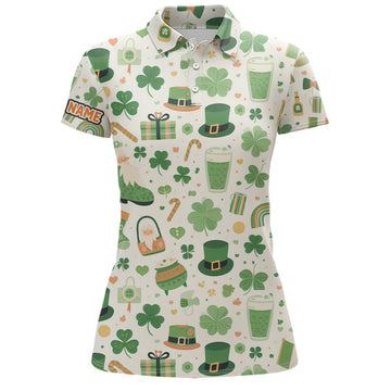 Frauen Golf Polo Shirt in Grün – Nahtloses Design für den perfekten Auftritt auf dem Golfplatz – Ideales Geschenk für Golferinnen L1313